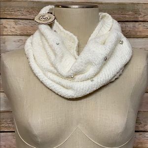 NWT SO Cream Cowl Scarf